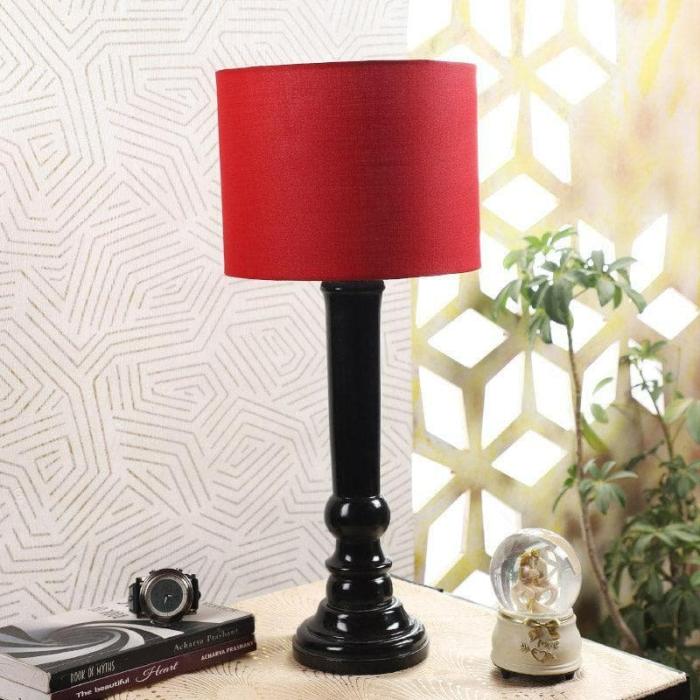 Rosa Hiber Table Lamp  |   Table Lamps Lamps & Lighting Red, Black