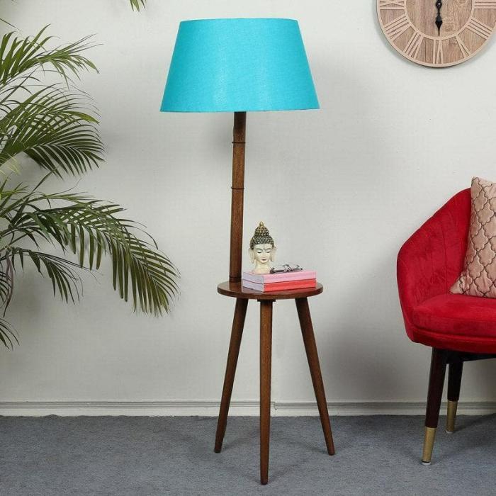 Rosa Miosa Floor Lamp With Shelf  |   Floor Lamps Floor Lamps Floor Lamps