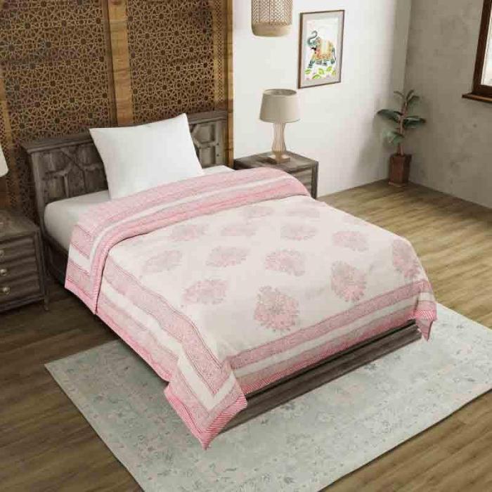 Rosa Printed Razai  |   Dohars, Razai & Blankets Bedding Dohars, Razai & Blankets