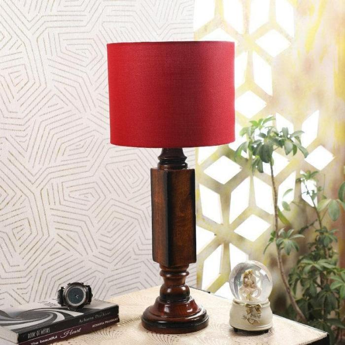 Rosa Raul Table Lamp  |   Table Lamps Lamps & Lighting Red, Brown