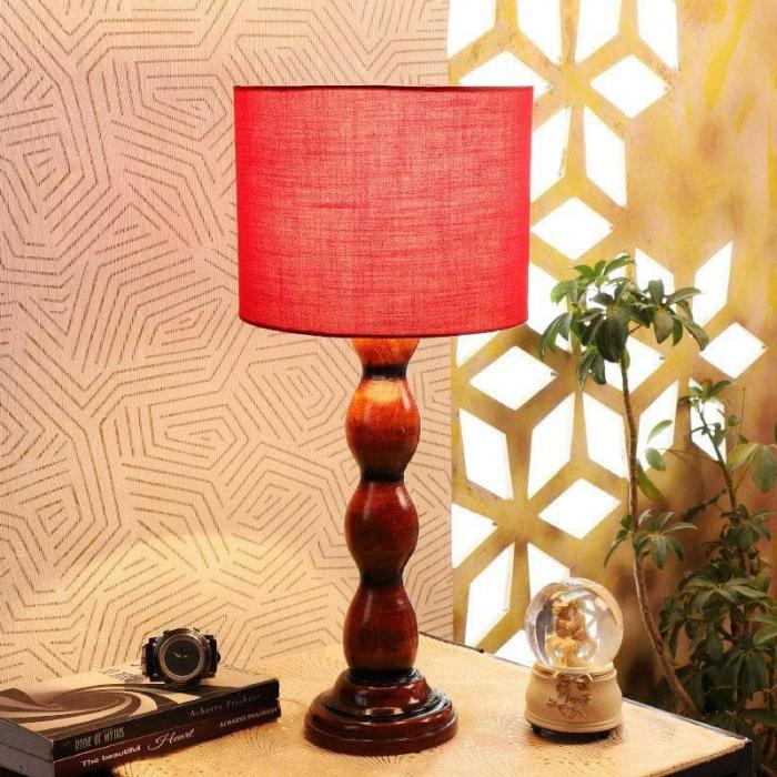 Rosa Winde Table Lamp  |   Table Lamps Lamps & Lighting Red, Brown