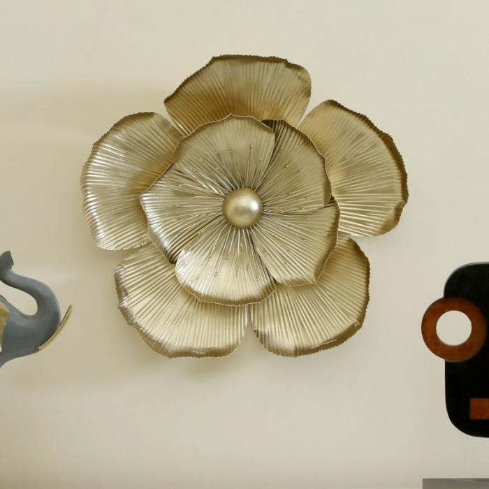 Rosita Bloom Wall Decor  |   Wall Accents Wall Accents Gold