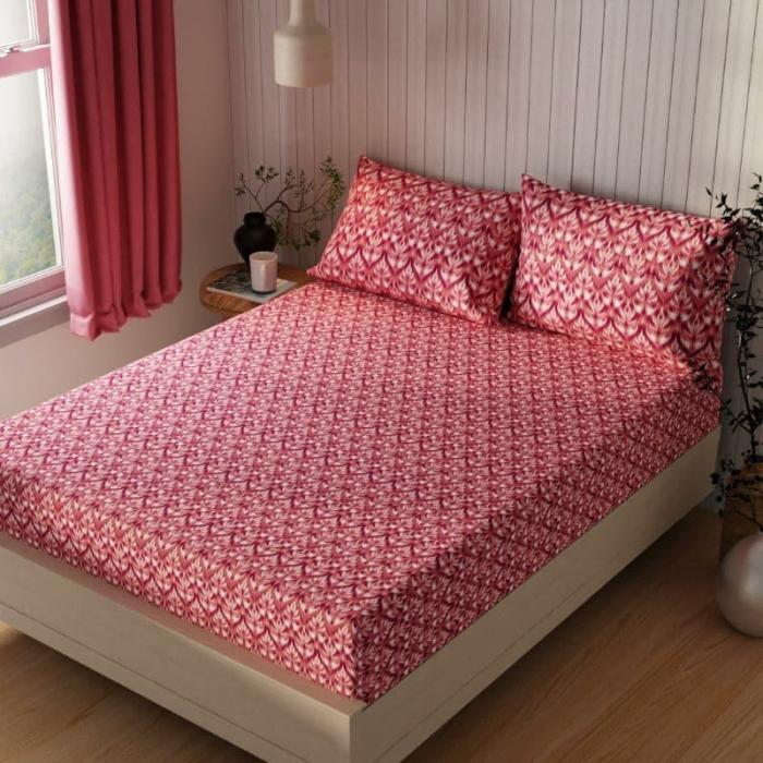 Rovaz Floral Bedsheet  |   Geometric Bedsheets Bedsheets Geometric Bedsheets