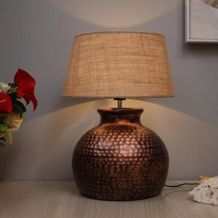 Ruchi Table Lamp  |   Table Lamps Lamps & Lighting Beige, Bronze