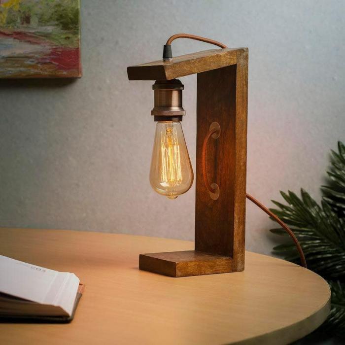 Rustic Aura Table Lamp  |   Table Lamps Lamps & Lighting Brown