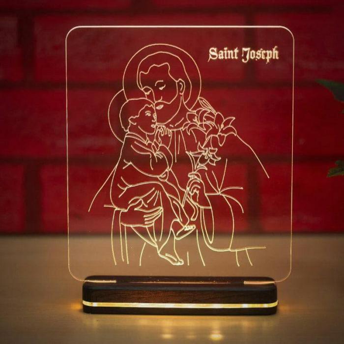 Saint Joseph Grace Lamp  |   Table Lamps Lamps & Lighting Table Lamps