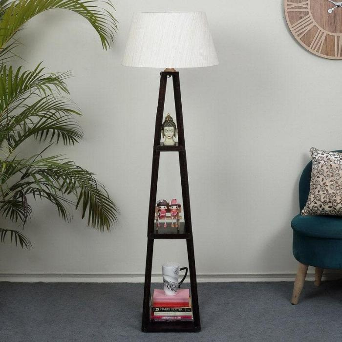 Seasa Wistera Floor Lamp With Shelf  |   Floor Lamps Floor Lamps Floor Lamps