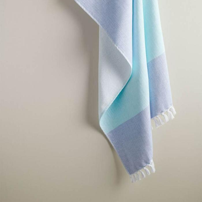 Serene Water Cotton Terry Bath Towel  |   Bath Towels Bath Linens Bath Towels