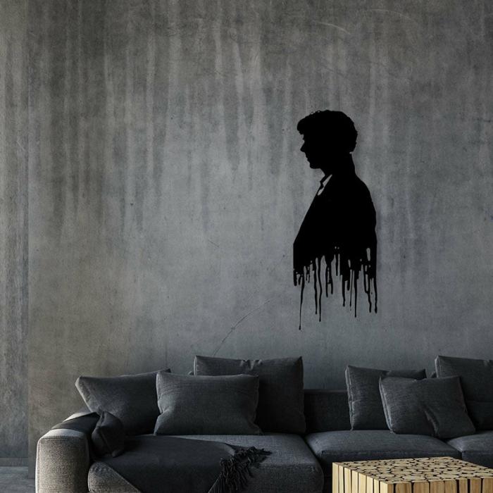 Sherlock Holmes Detective Wall Art  |   Wall Accents Wall Accents Black