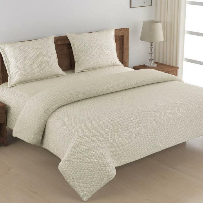 Slumber Symphony Bedsheet  |   Solid Bedsheets Bedsheets Beige