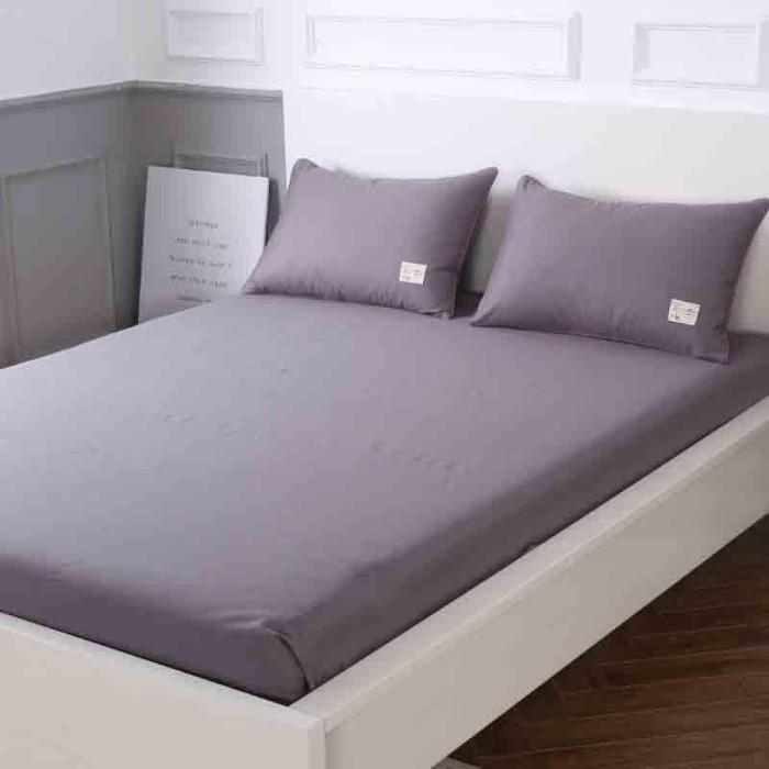 Sober In Bedsheet  |   Solid Bedsheets Bedsheets Grey