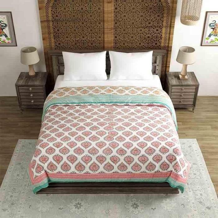 Spade Printed Razai  |   Dohars, Razai & Blankets Bedding Dohars, Razai & Blankets