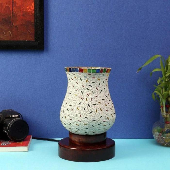 Speckly Mosaic Table Lamp  |   Table Lamps Lamps & Lighting Multicolor