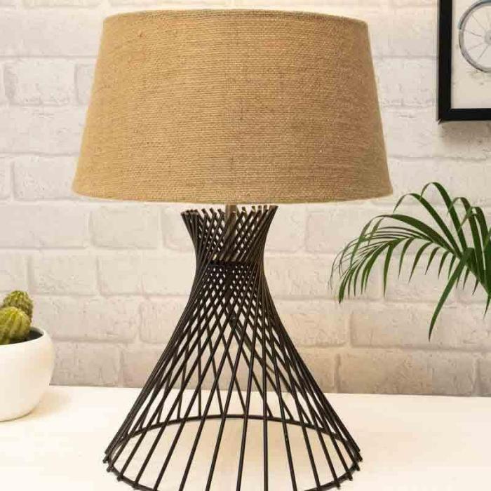 Spiral Affairs Table Lamp  |   Table Lamps Lamps & Lighting Black