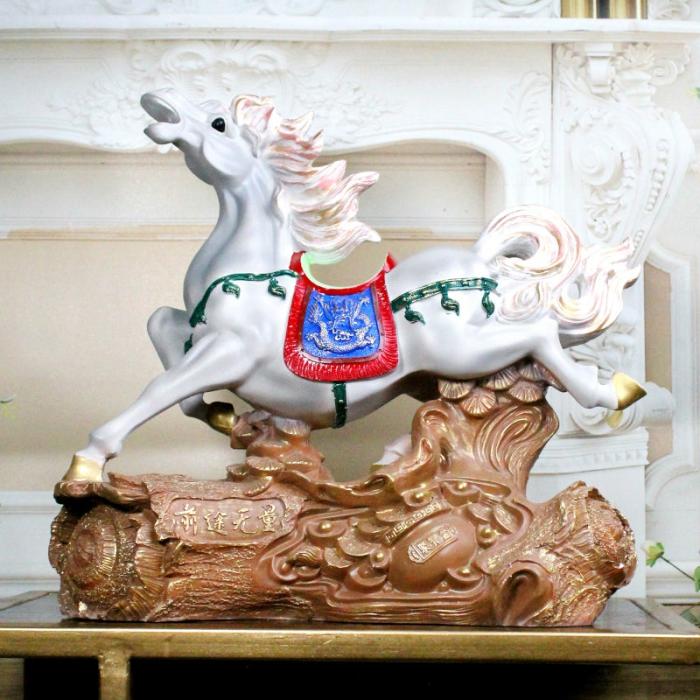 Stallion Chariot Showpiece  |   Showpieces Showpieces Multicolor