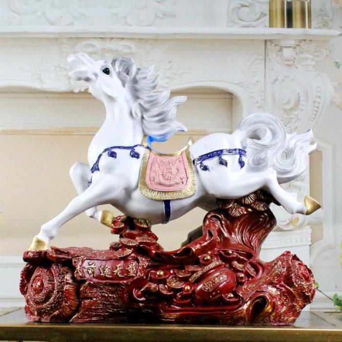 Stallion Chariot Showpiece  |   Showpieces Showpieces Multicolor