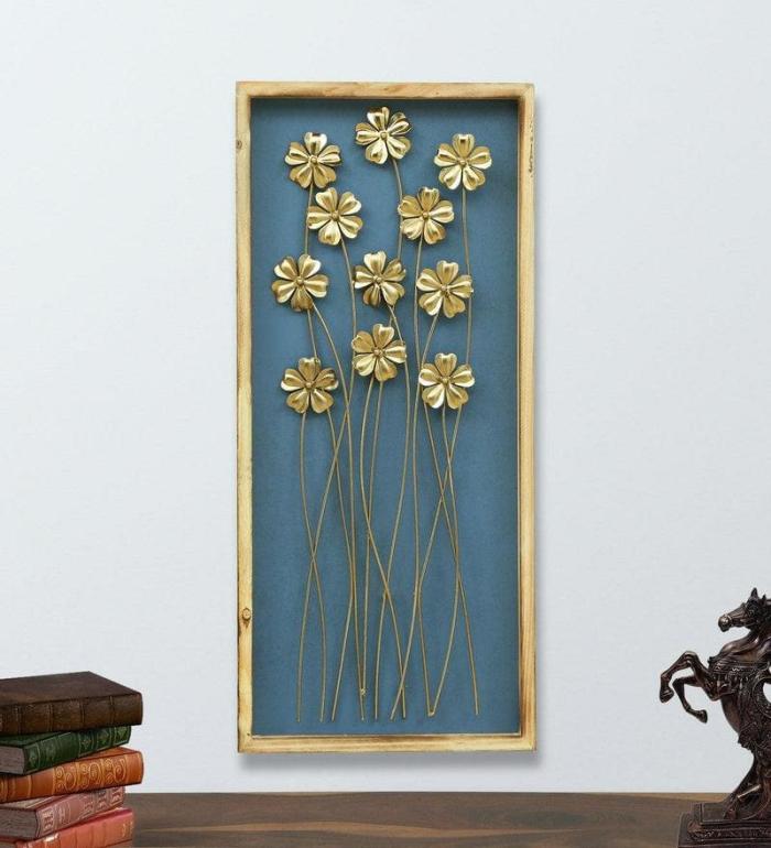 Stemmed Flowers Wall Decor  |   Wall Accents Wall Accents Wall Accents