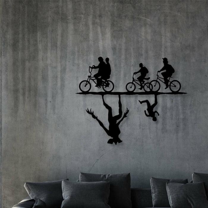 Stranger Things Wall Art  |   Wall Accents Wall Accents Black