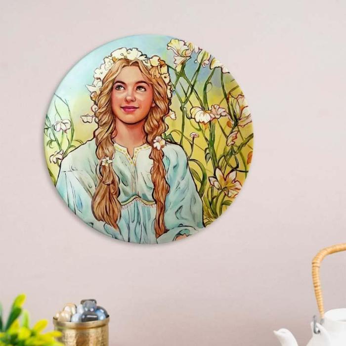 Summer Serendipity Decorative Plates  |   Wall Plates Wall Decor Multicolor