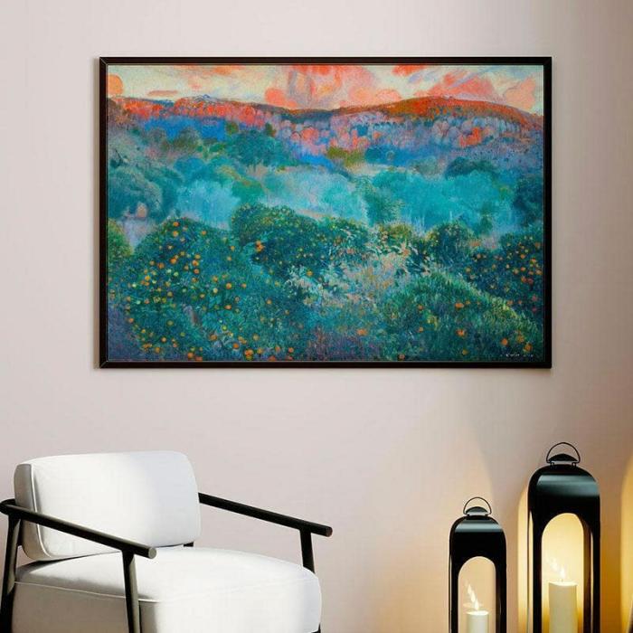 Sun Of Dawn Wall Painting  |   Wall Art & Paintings Wall Art & Paintings Multicolor