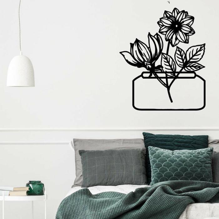 Sunflower Wall Art  |   Wall Accents Wall Accents Black