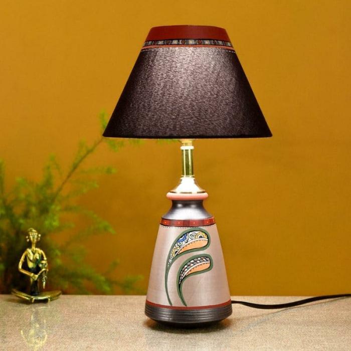 Suri Terracotta Table Lamp  |   Table Lamps Lamps & Lighting Black, White