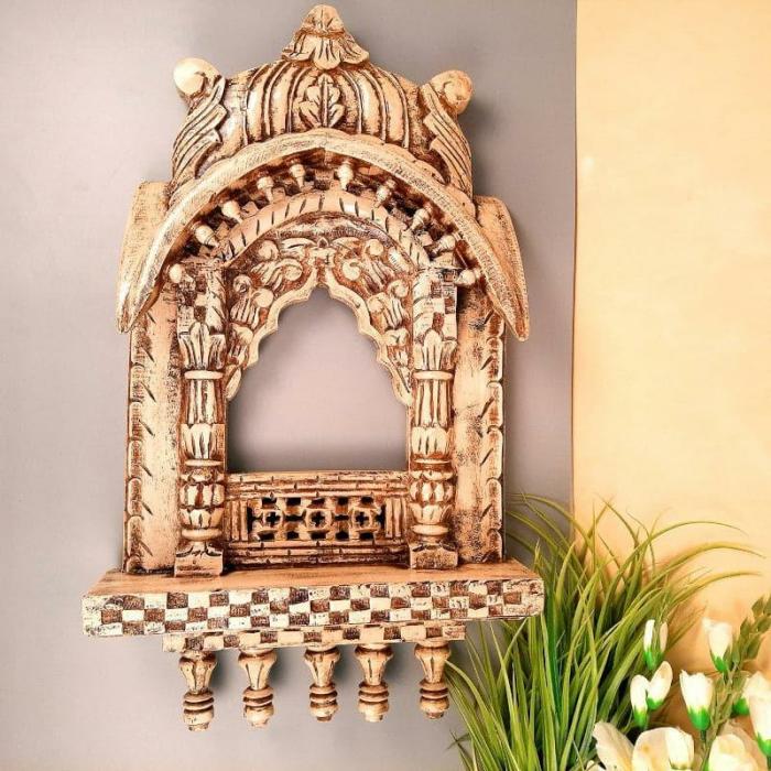 Swarna Jharokha Wall Accent  |   Wall Accents Wall Accents Brown