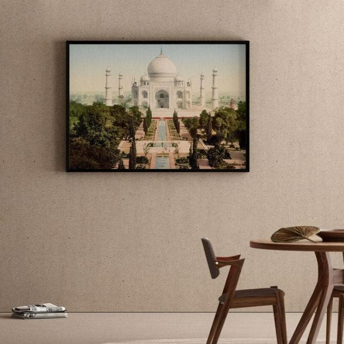 Taj Mahal Grandeur Wall Painting  |   Wall Art & Paintings Wall Art & Paintings Multicolor