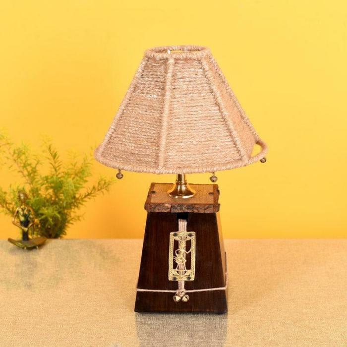 Tara Heera Table Lamp  |   Table Lamps Lamps & Lighting Beige, Brown