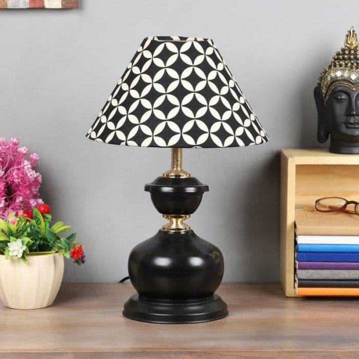 Tatania Aira Table Lamp  |   Table Lamps Lamps & Lighting Black, White