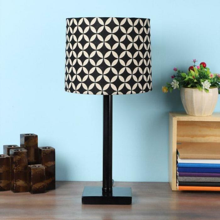 Tatania Monroe Table Lamp  |   Table Lamps Lamps & Lighting Black, White