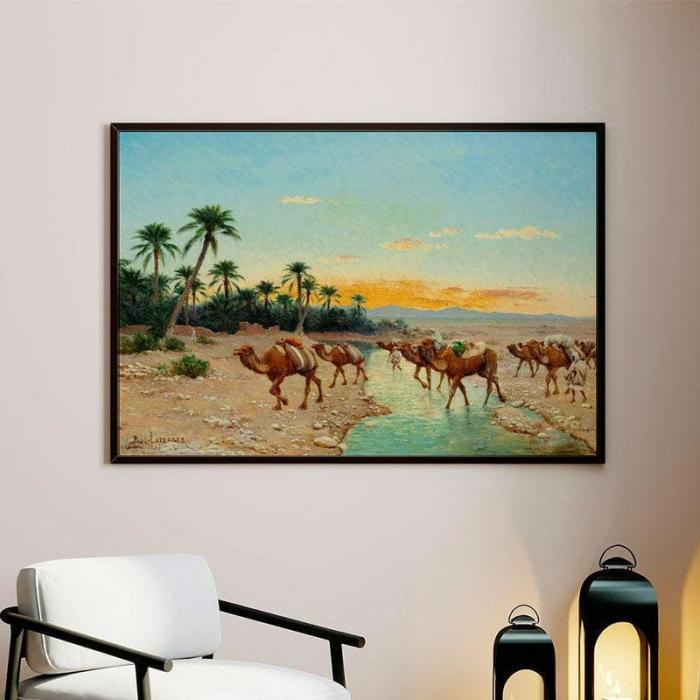 The Caravan Wall Painting  |   Wall Art & Paintings Wall Art & Paintings Multicolor