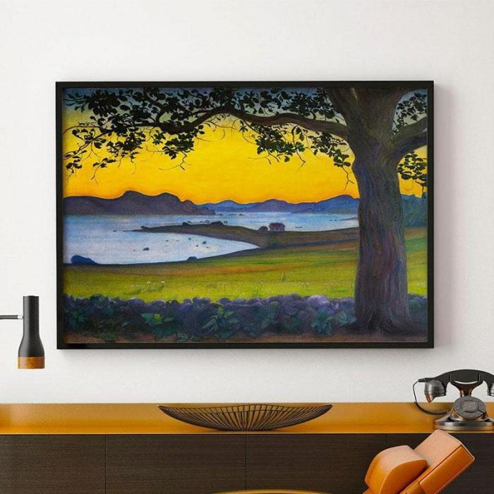 The Fisherman’s Cottage Wall Painting  |   Wall Art & Paintings Wall Art & Paintings Multicolor