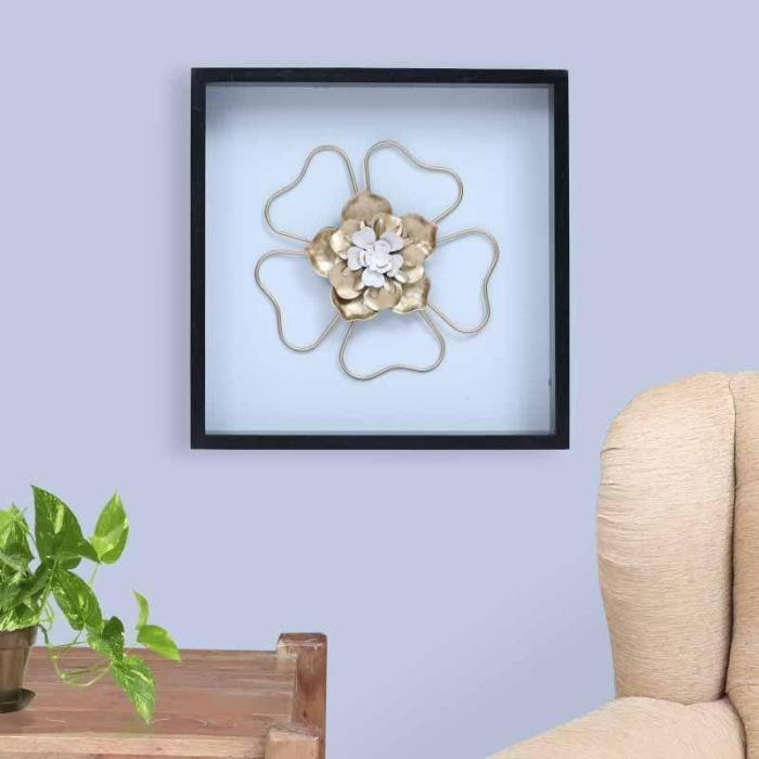 The Gold Flower Wall Accent  |   Wall Accents Wall Accents Wall Accents