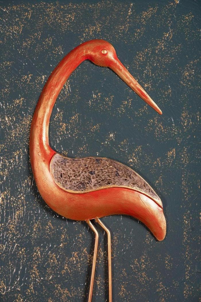 The Graceful Flamingo Wall Decor  |   Wall Accents Wall Accents Wall Accents