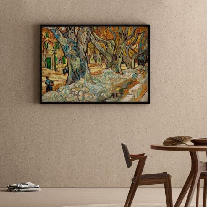 The Large Plane Trees By Vincent Van Gogh  |   Wall Art & Paintings Wall Art & Paintings Multicolor