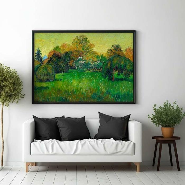 The Poets Garden By Vincent Van Gogh  |   Wall Art & Paintings Wall Art & Paintings Multicolor