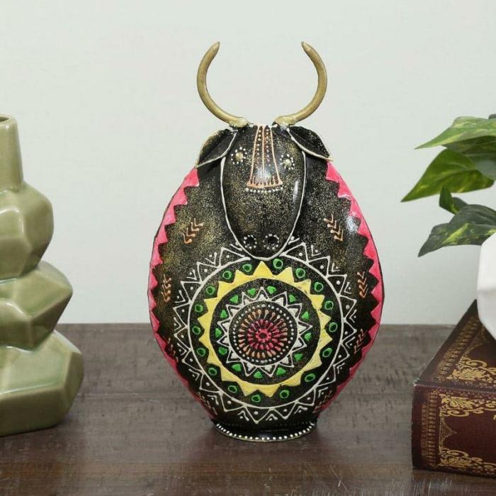 The Tribal Bull Showpiece  |   Showpieces Showpieces Multicolor