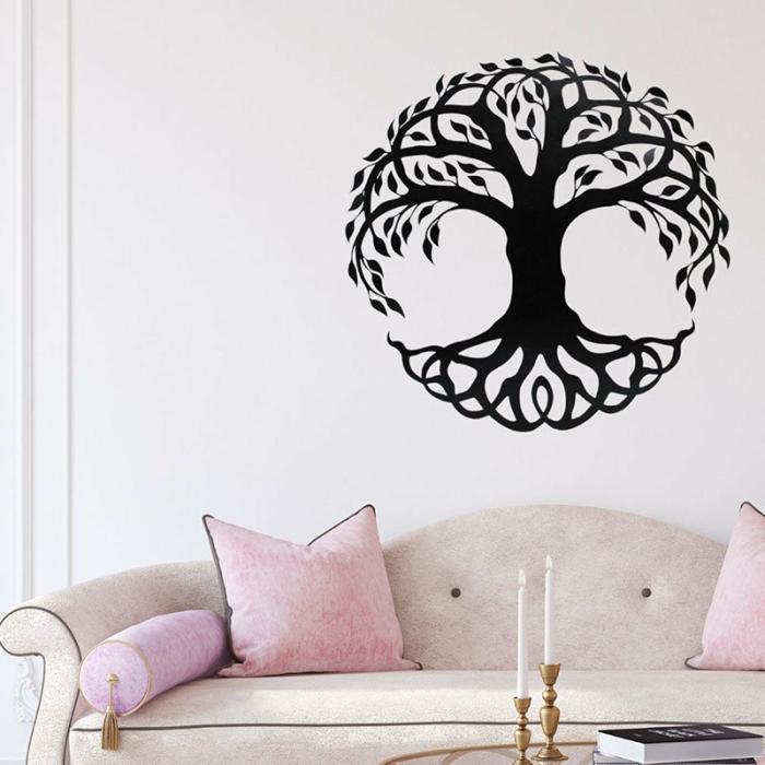 Tree Of Peace Wall Art  |   Wall Accents Wall Accents Black