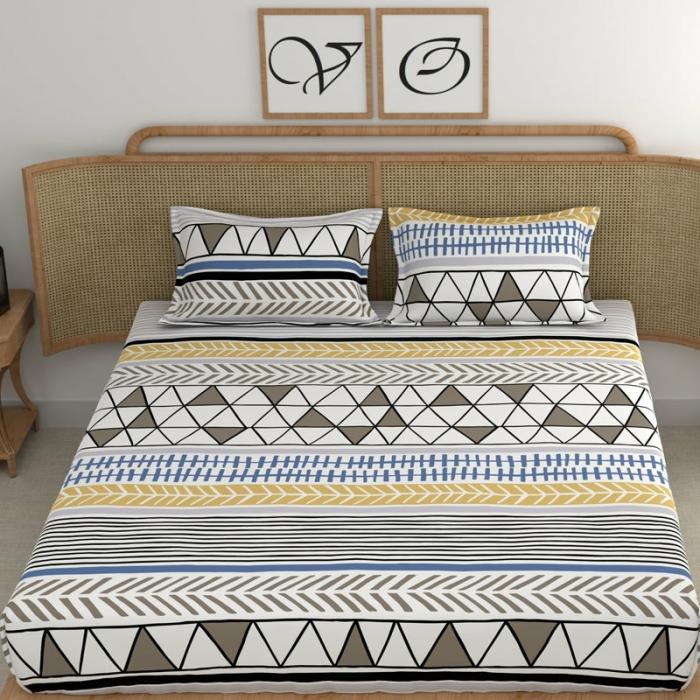 Tribal Bling Printed Bedsheet  |   Abstract Bedsheets Abstract Bedsheets Abstract Bedsheets