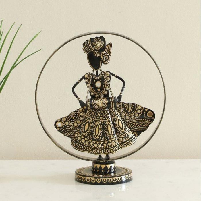 Tribal Stroll Showpiece  |   Showpieces Showpieces Gold, Black