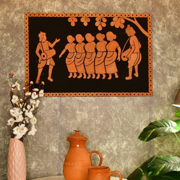 Tribe Gather Wall Art  |   Wall Art & Paintings Wall Art & Paintings Brown, Black