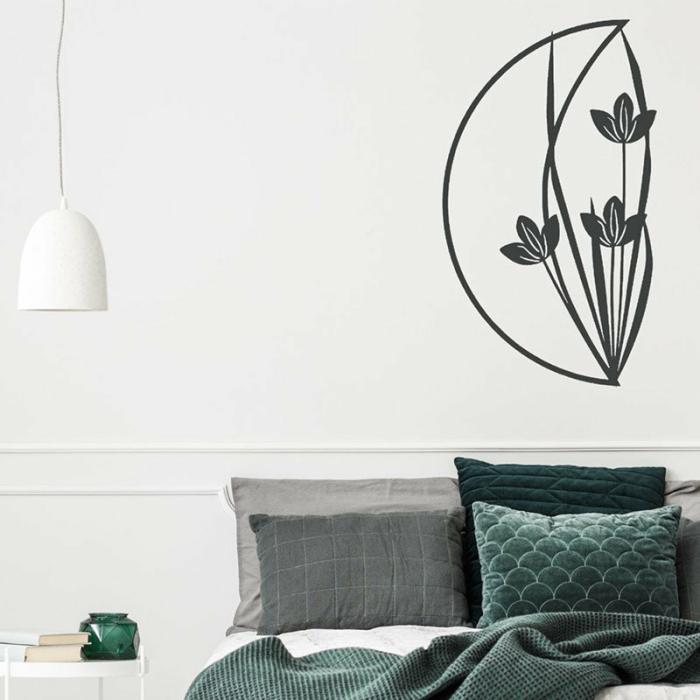 Tulip Flower Wall Art  |   Wall Accents Wall Accents Black