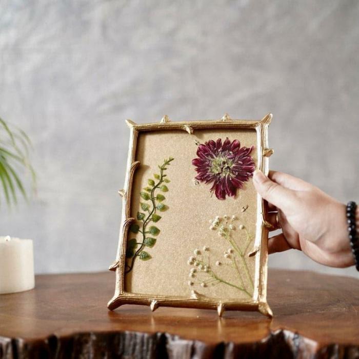 Twig Tag Table Photo Frame  |   Photo-Frames Photo-Frames Gold