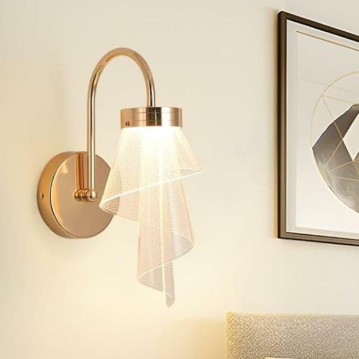 Tygate Led Wall Lamp  |   Wall Lamps Lamps & Lighting Silver, Gold