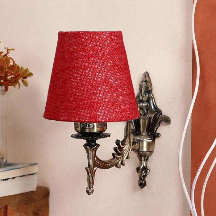 Vista Edrel Conical Wall Lamp  |   Wall Lamps Lamps & Lighting Red