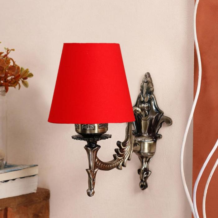 Vista Edrel Conical Wall Lamp  |   Wall Lamps Lamps & Lighting Red