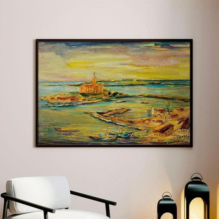 Vivid Sunset Wall Painting  |   Wall Art & Paintings Wall Art & Paintings Multicolor