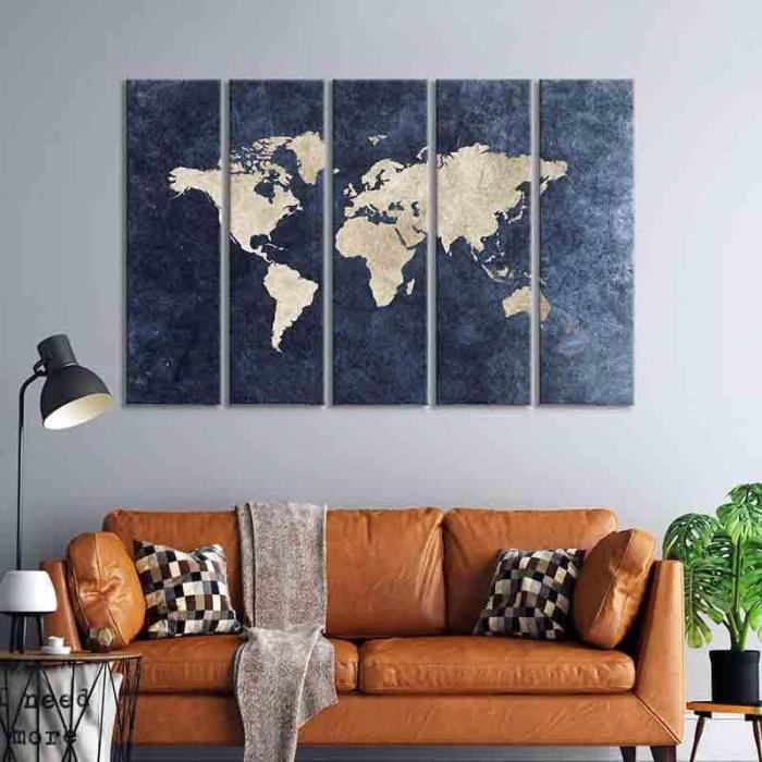 Voyage Wall Art – Set Of Five  |   Wall Art & Paintings Wall Art & Paintings Grey, Blue