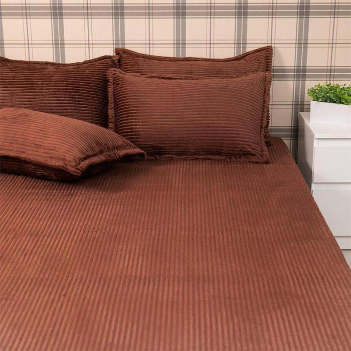 Warm Cosy Bedsheets  |   Solid Bedsheets Bedsheets Brown